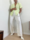 Camisa verde vintage