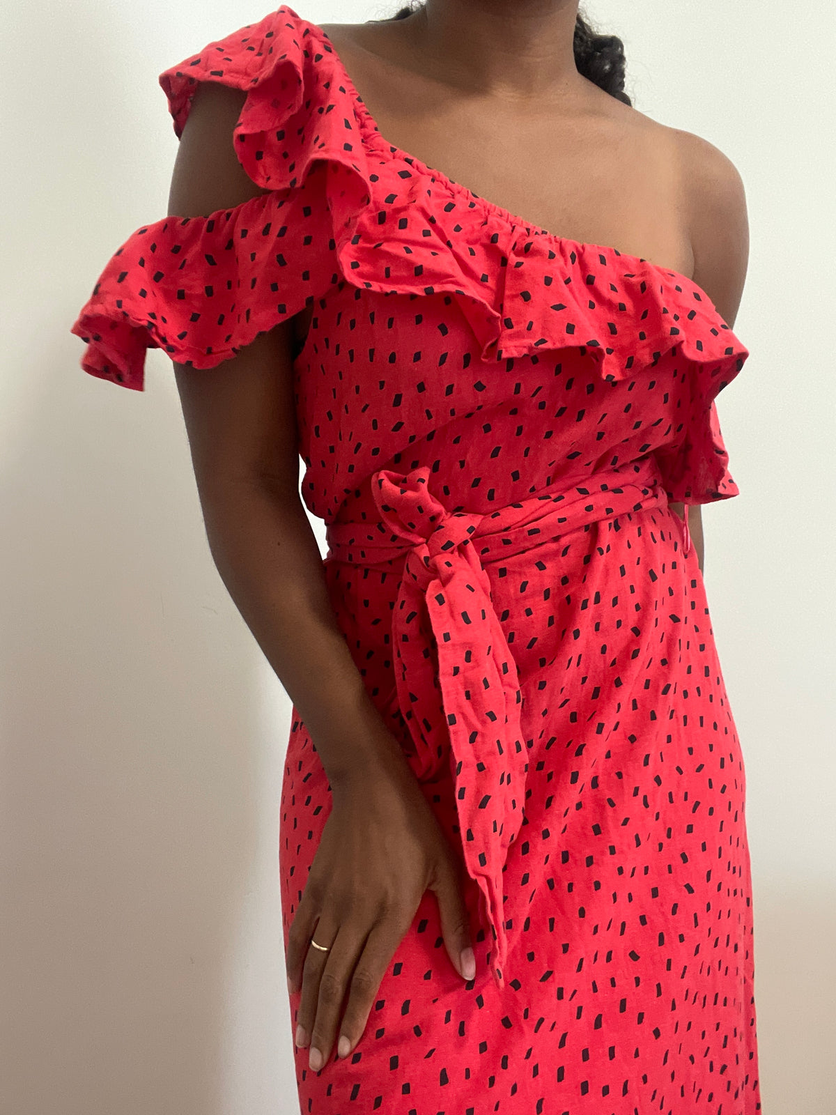 Vestido vermelho Billabong x Sincerely Jules