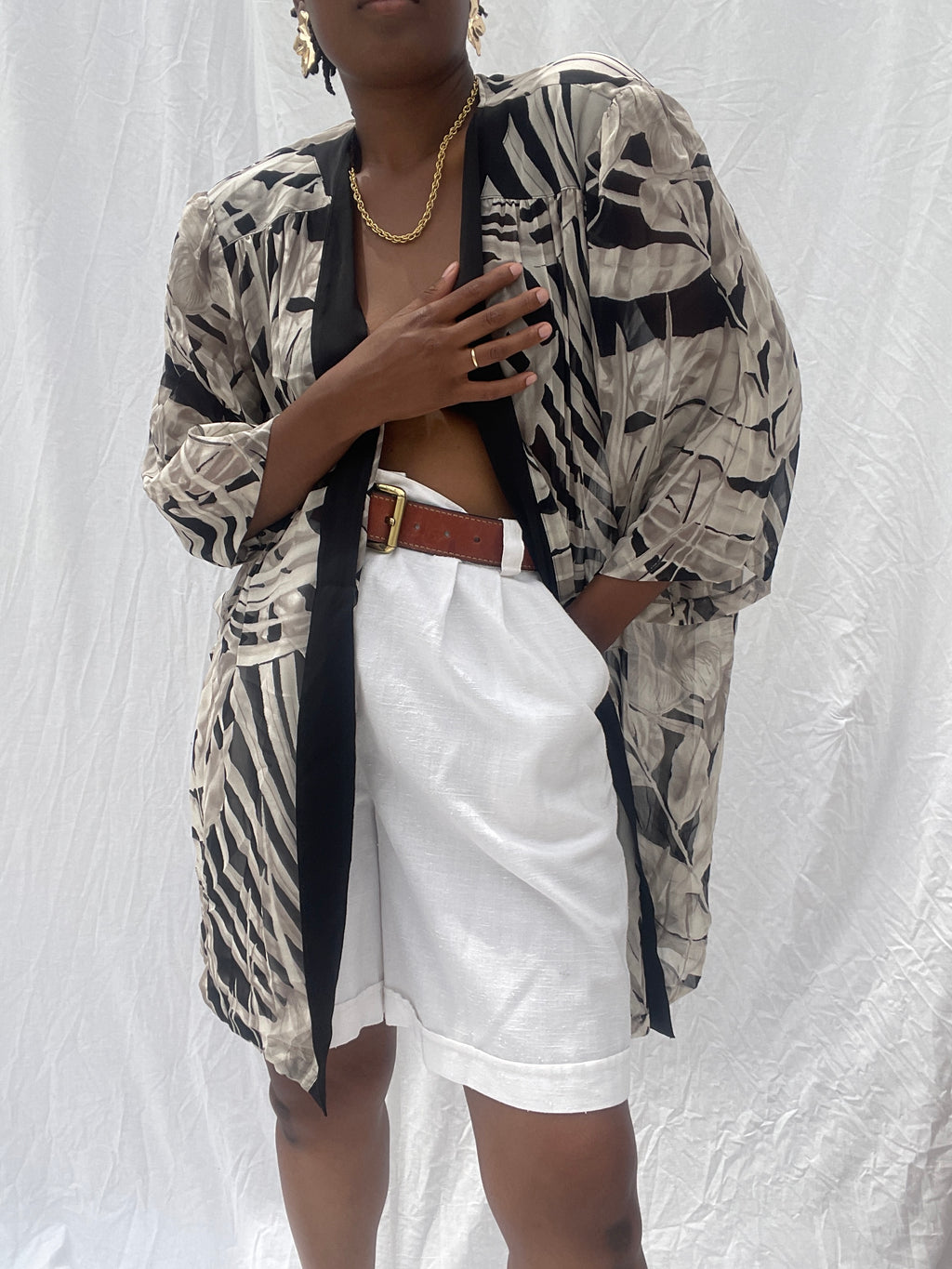 Kimono de seda