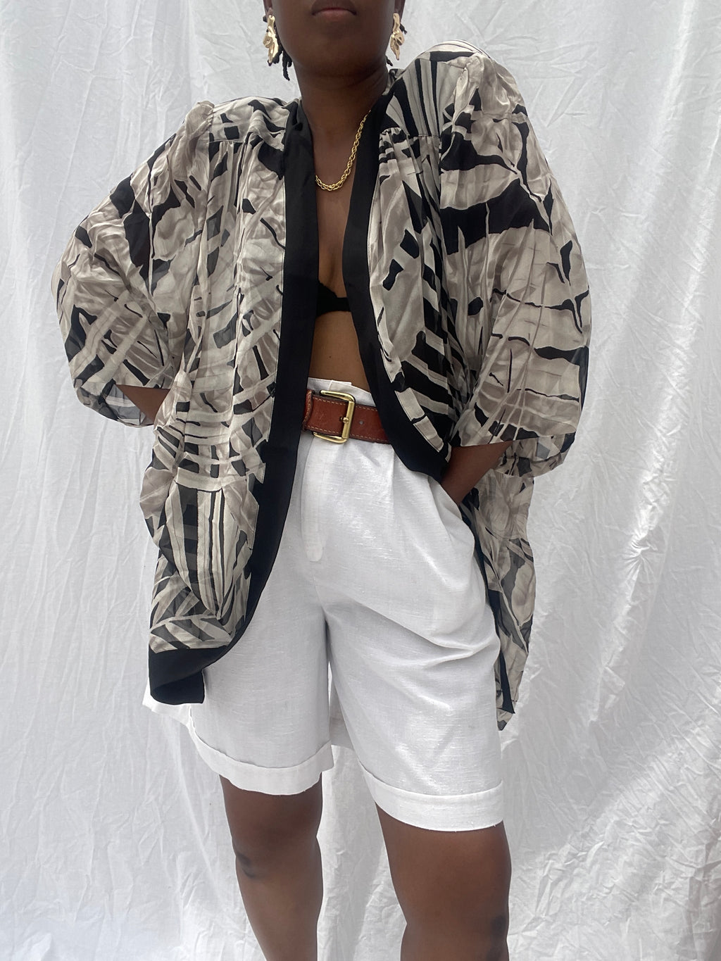Kimono de seda