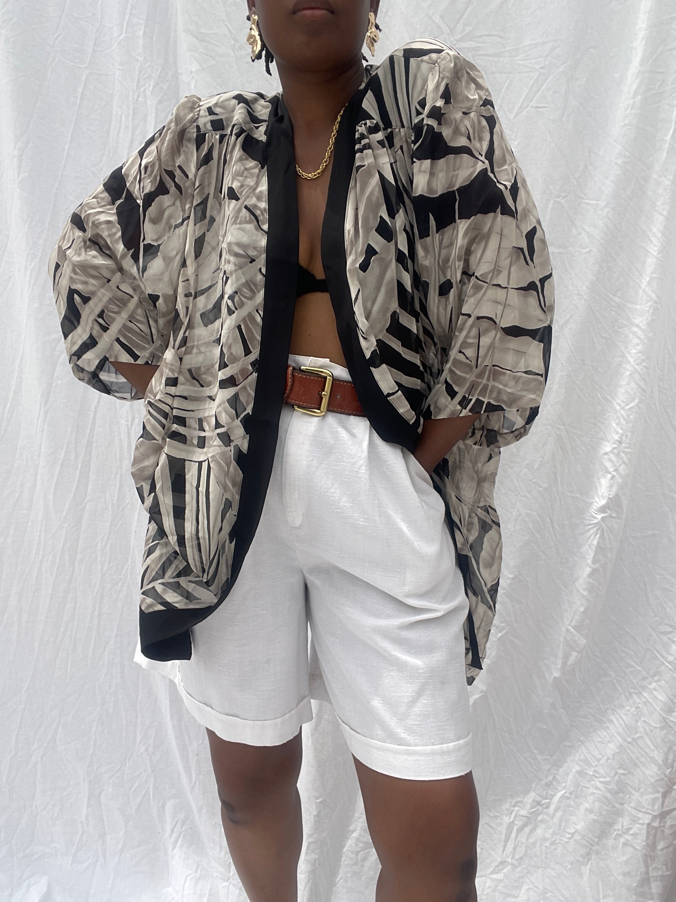 Kimono de seda