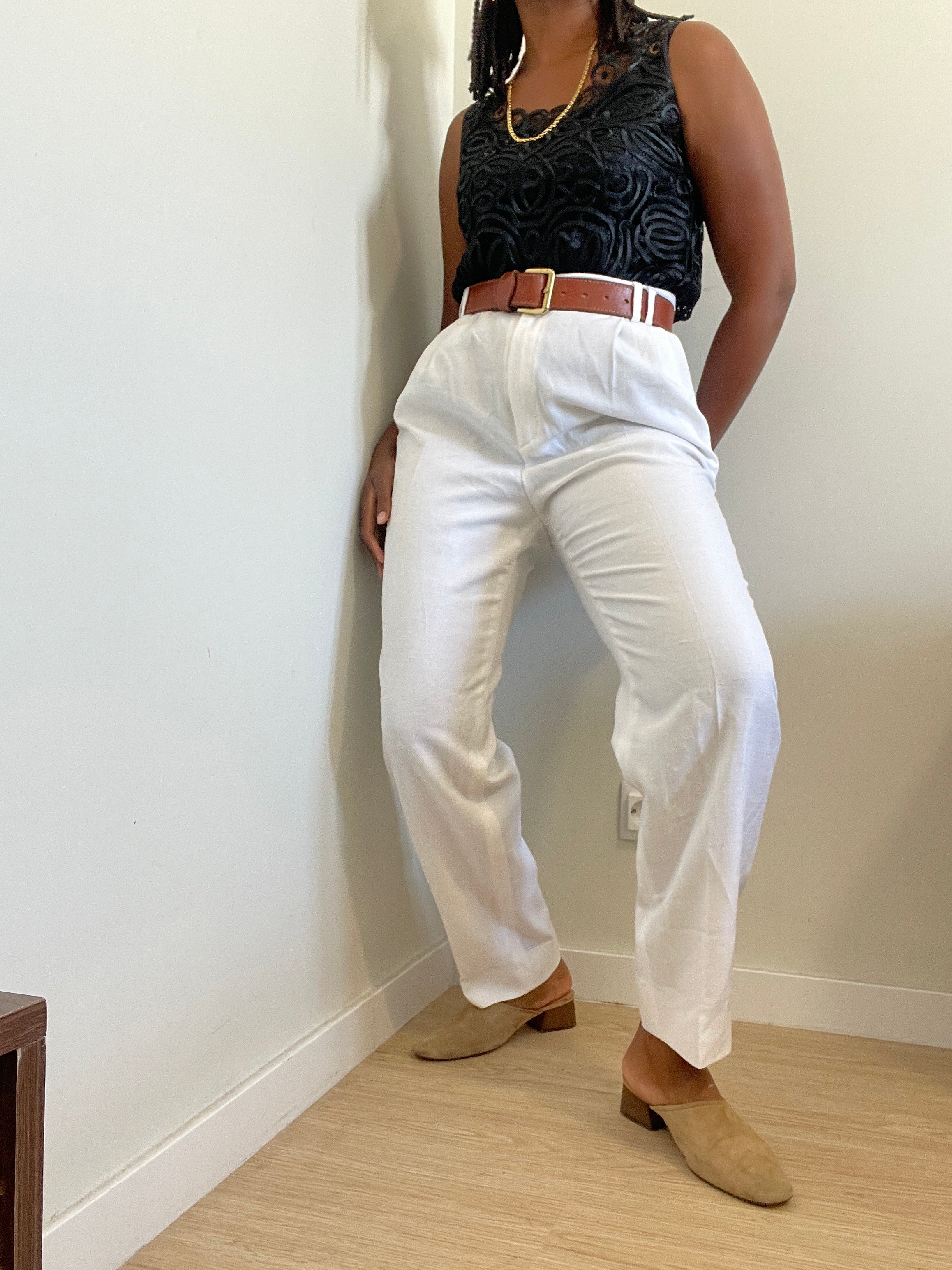 Top vintage feminino preto Firenze