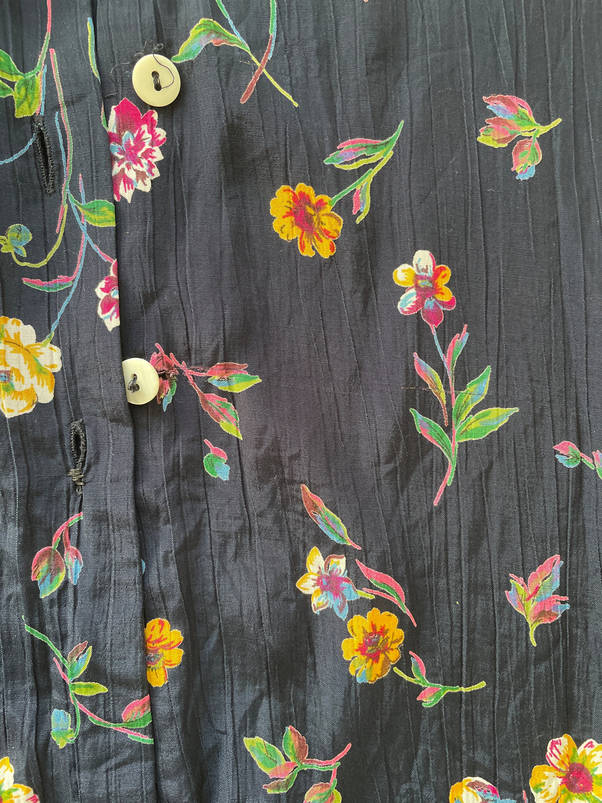 Camisa Vintage Floral Bianaca Anos 90