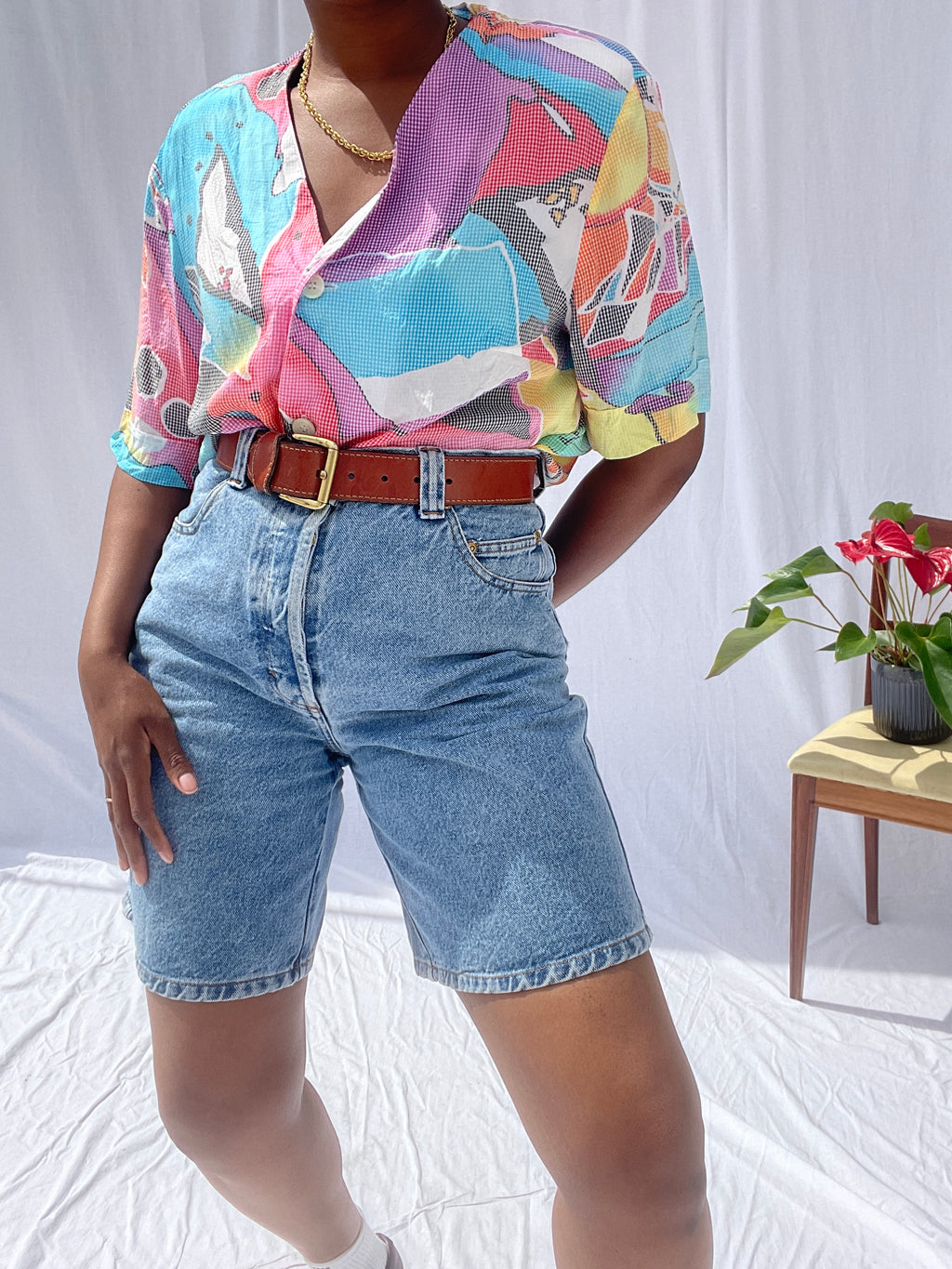 Camisa colorida
