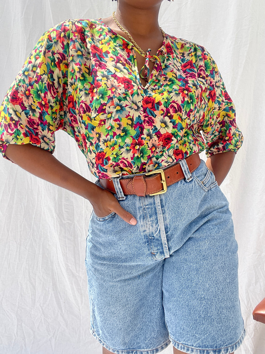 Blusa de flores