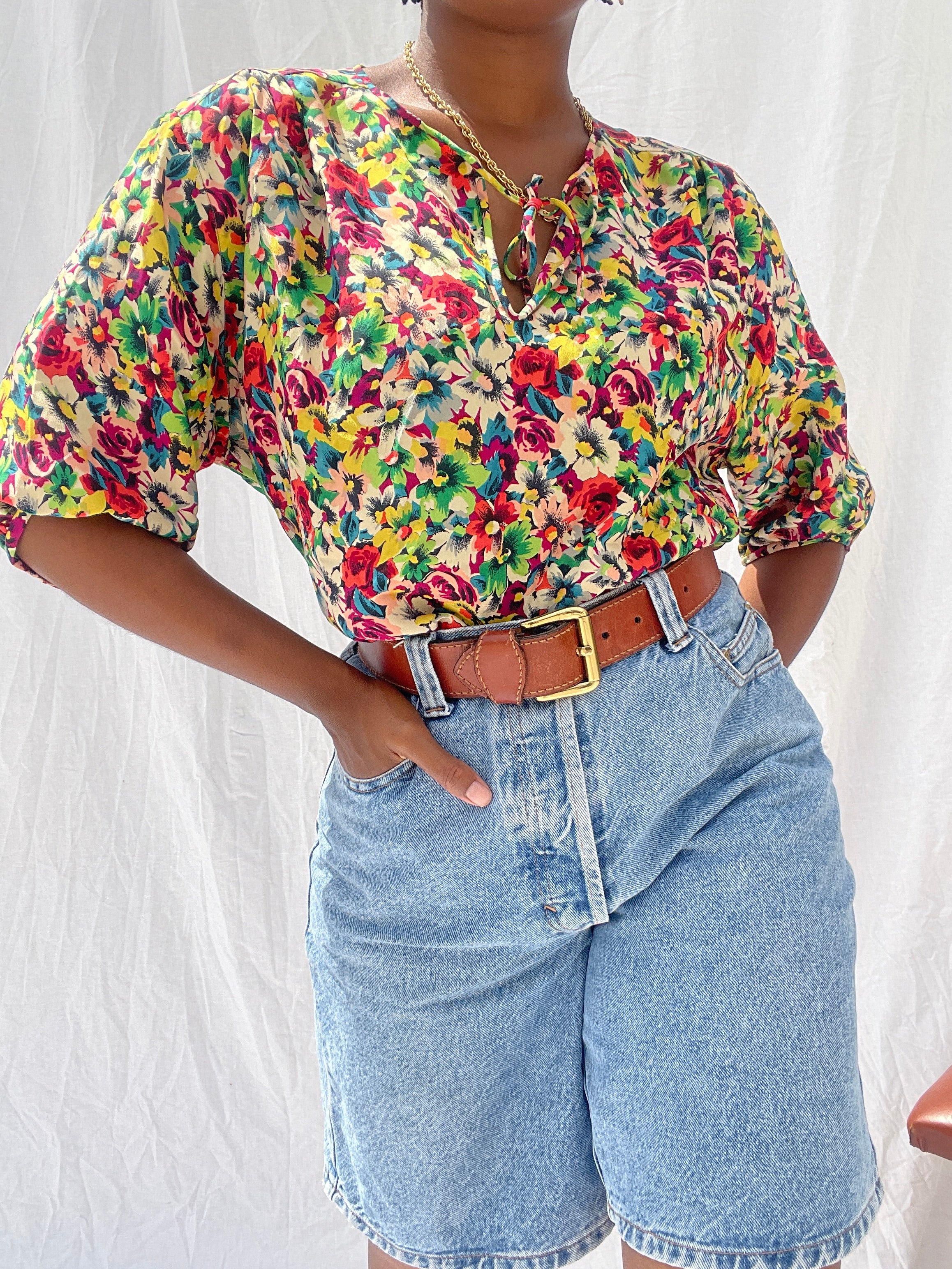 Blusa de flores