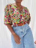 Blusa de flores