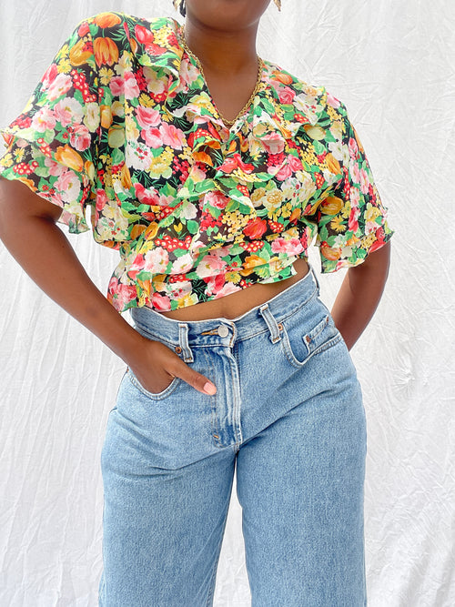 Blusa de flores