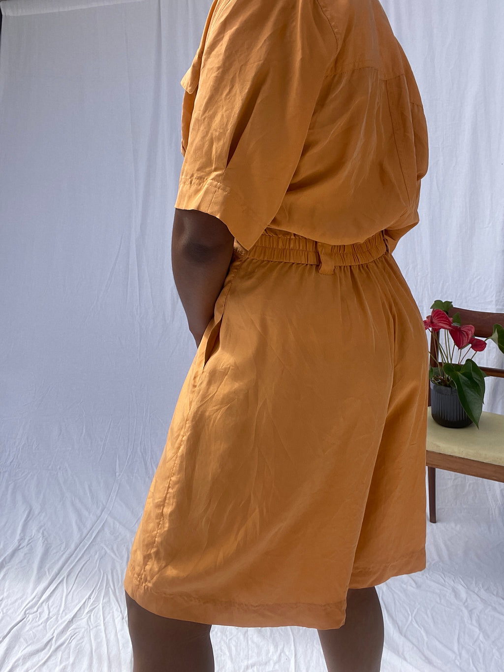 Macacão laranja