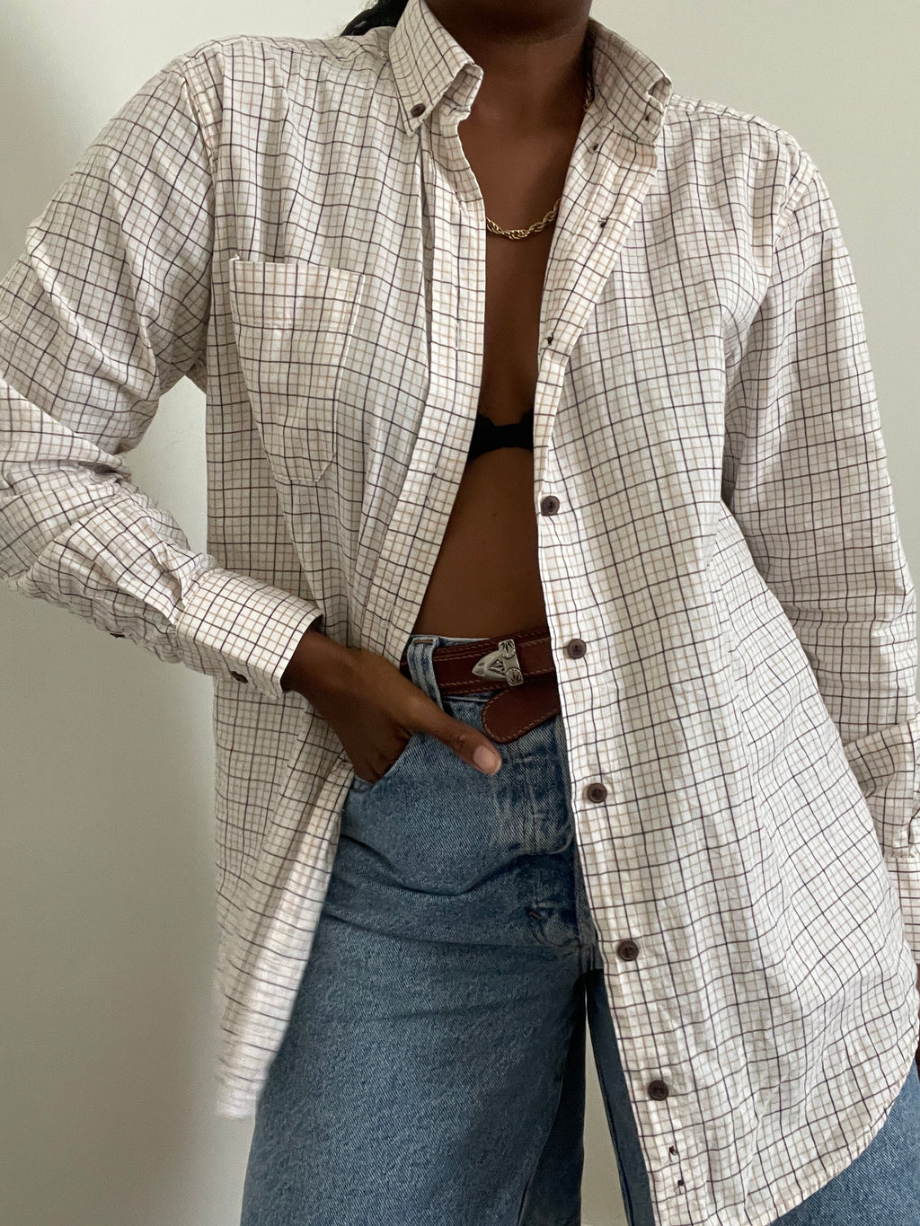 Camisa de Algodão Xadrez Giovani Galli – Classic Fit