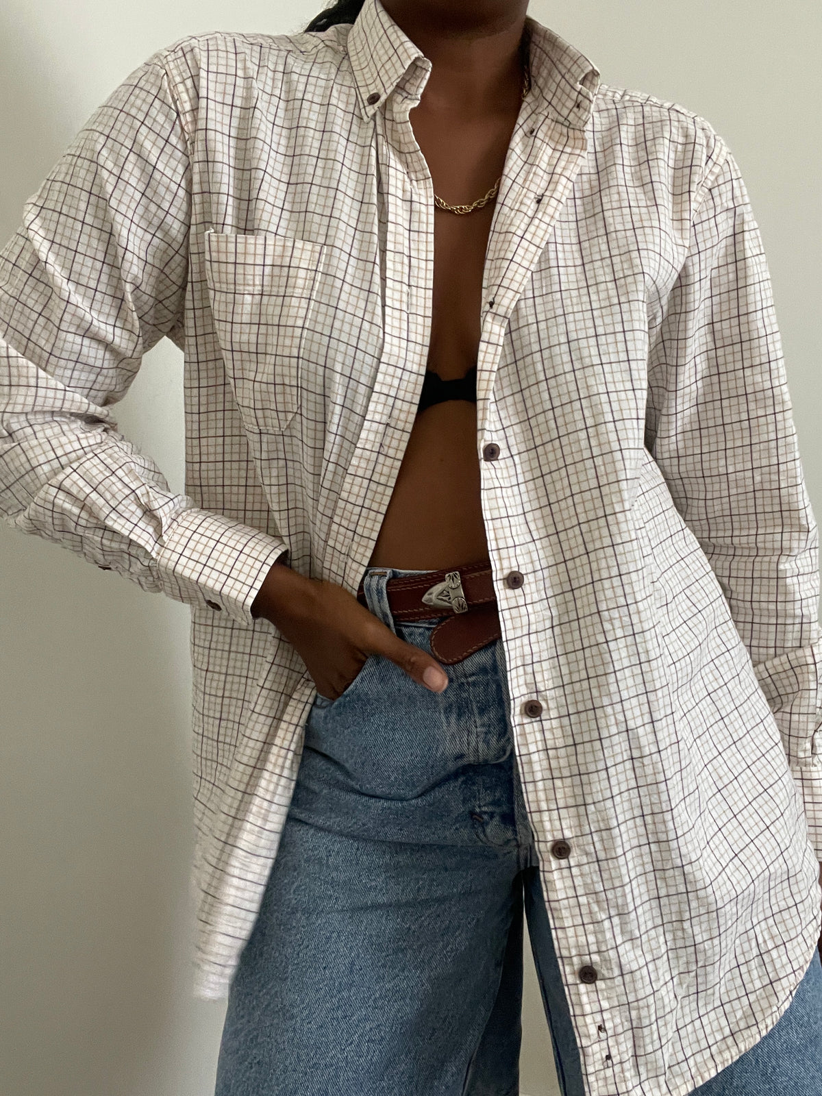 Camisa de Algodão Xadrez Giovani Galli – Classic Fit