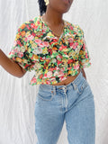 Blusa de flores