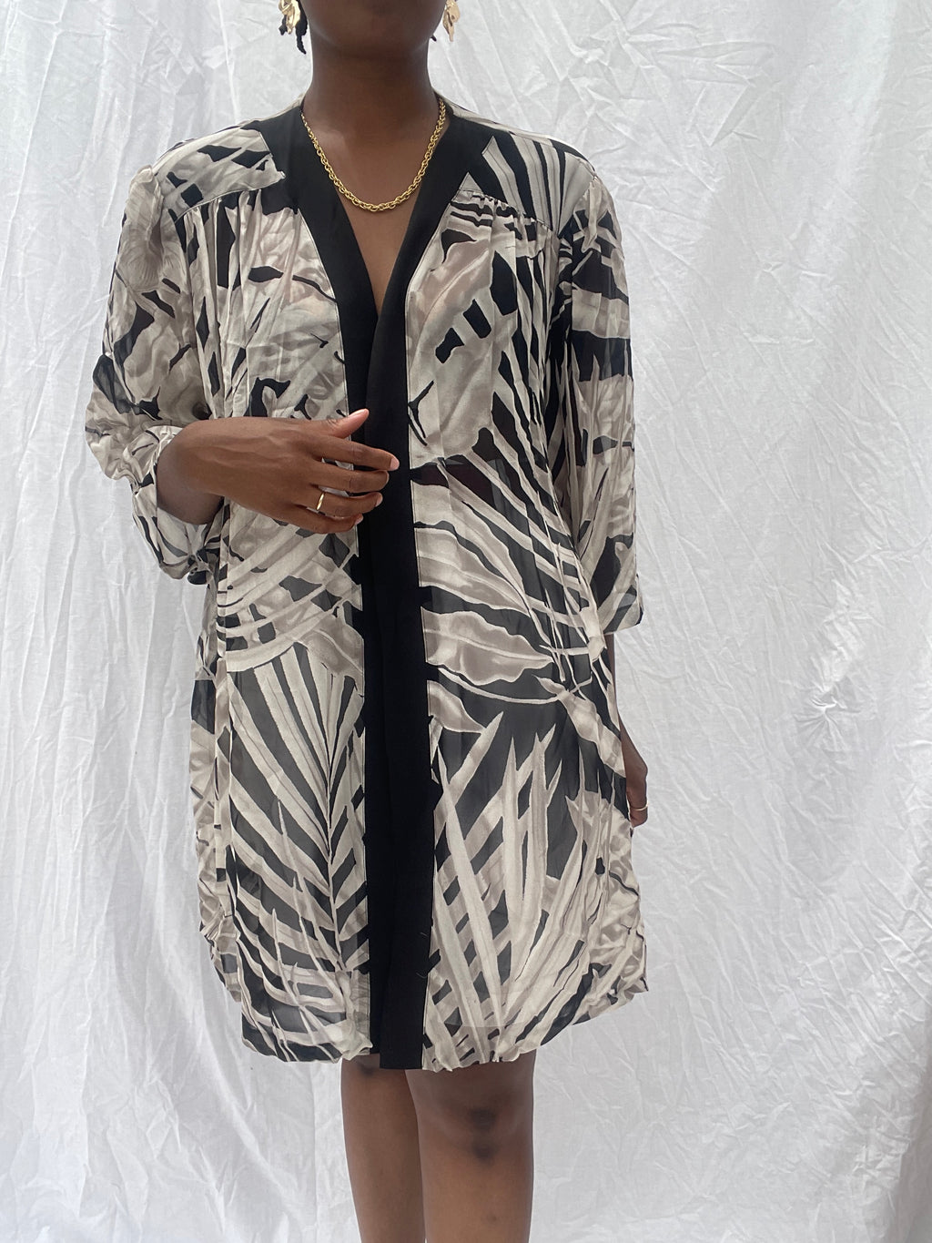 Kimono de seda