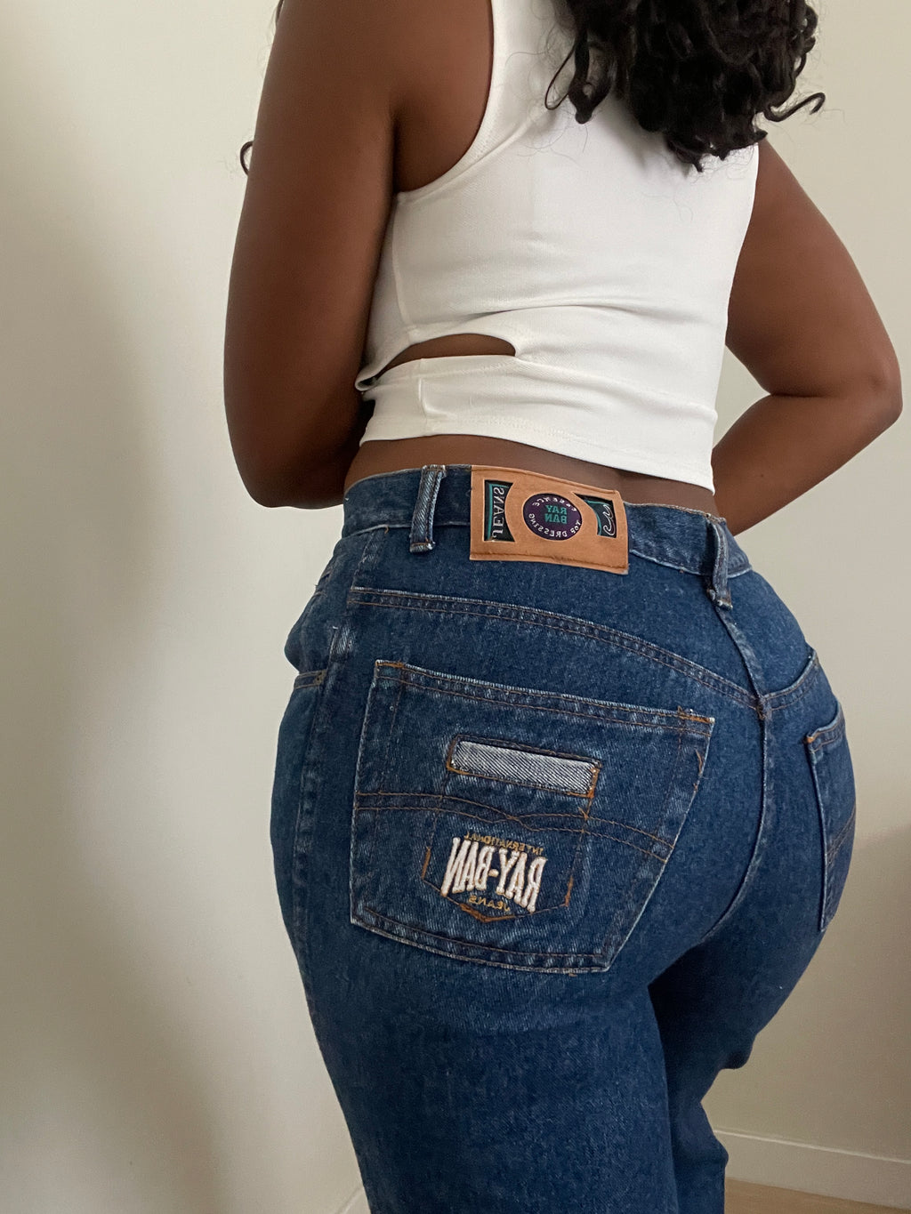 Vintage Ray Ban Denim Jeans 80s 90s Streetwear