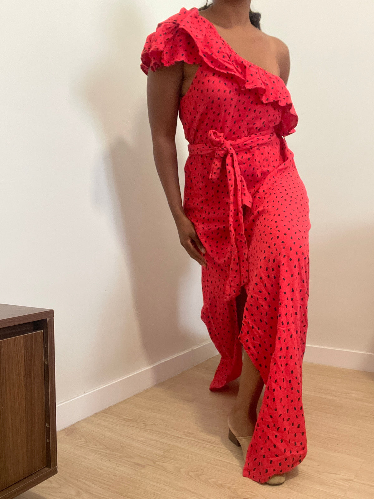 Vestido vermelho Billabong x Sincerely Jules