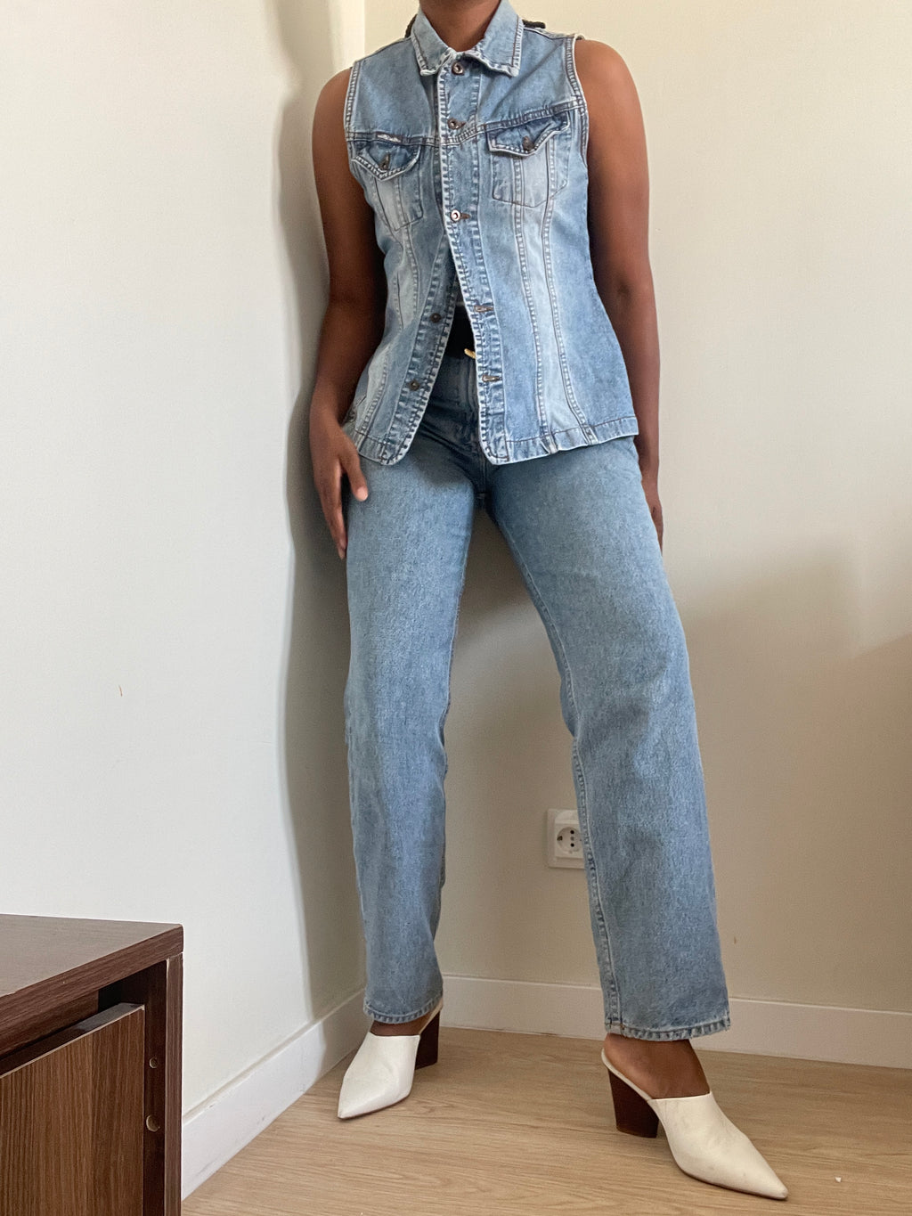Colete denim