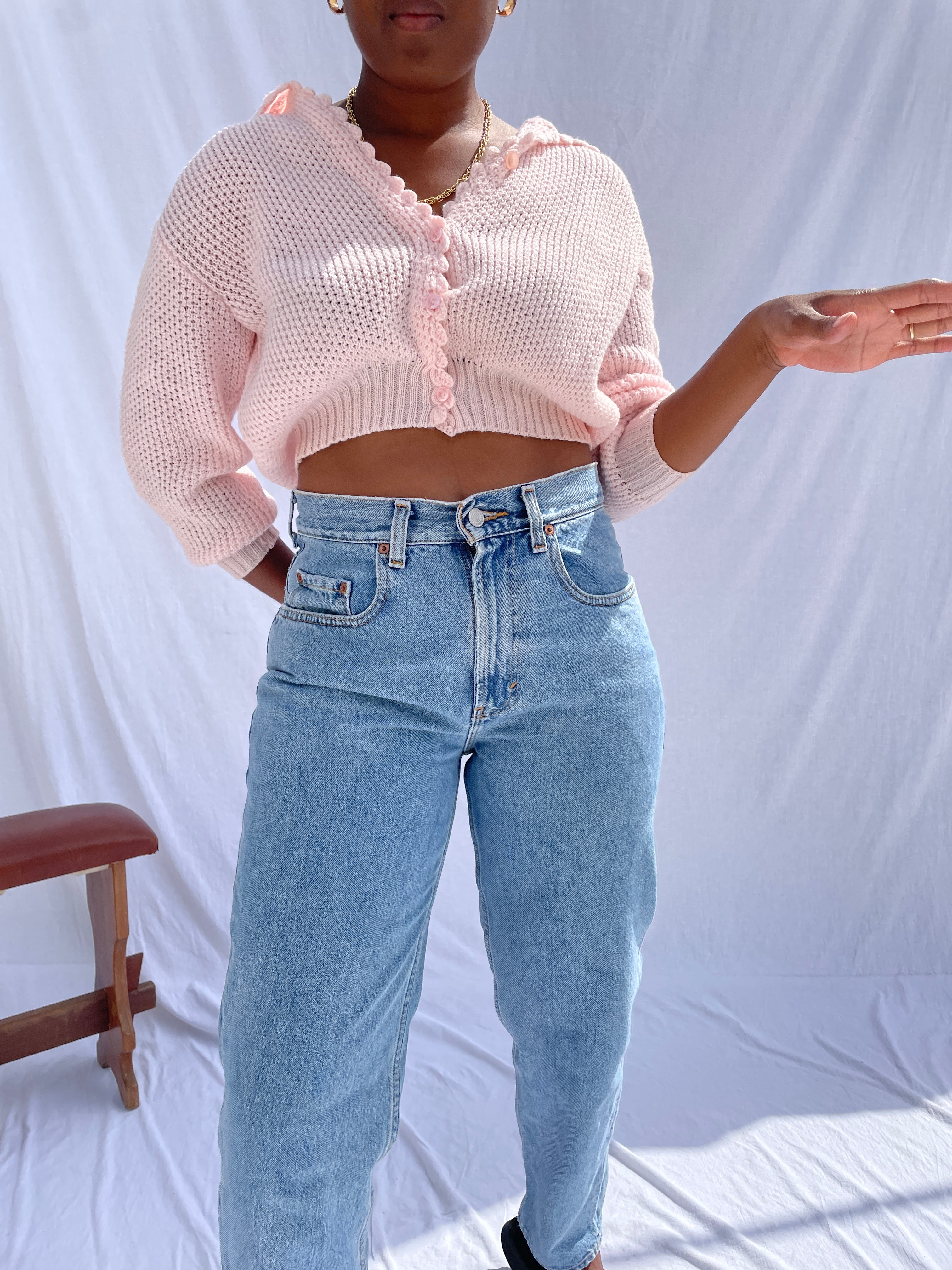 Cardigan Rosa