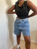Top de alças preto vintage