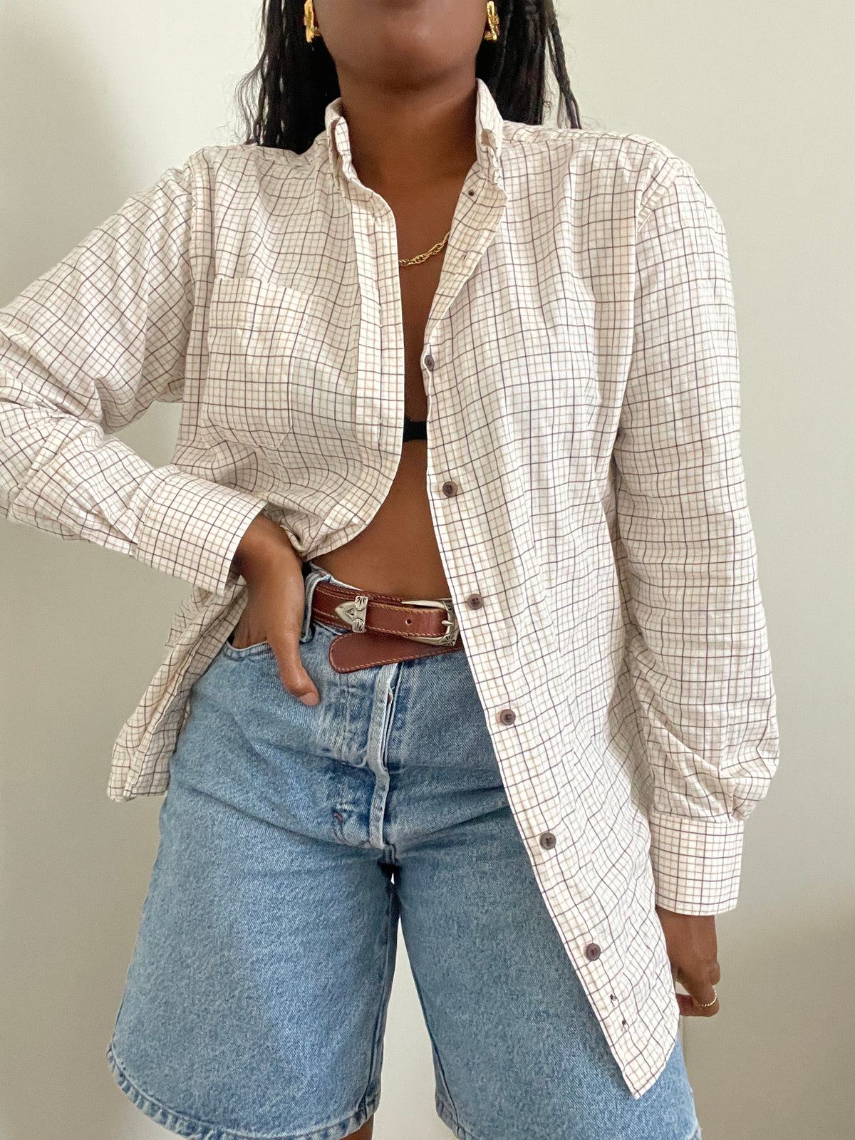 Camisa de Algodão Xadrez Giovani Galli – Classic Fit