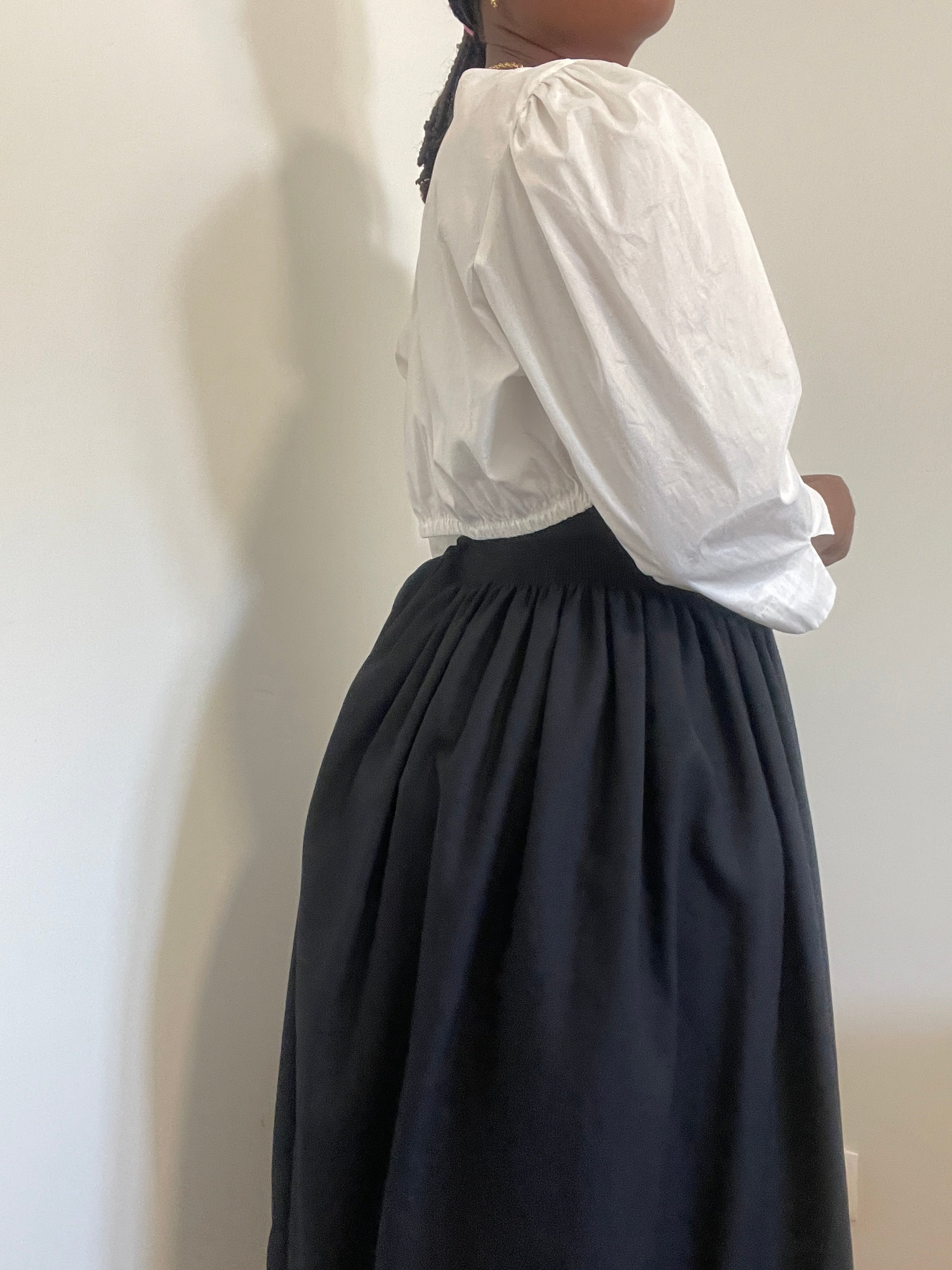 Top de mangas vintage da Hess